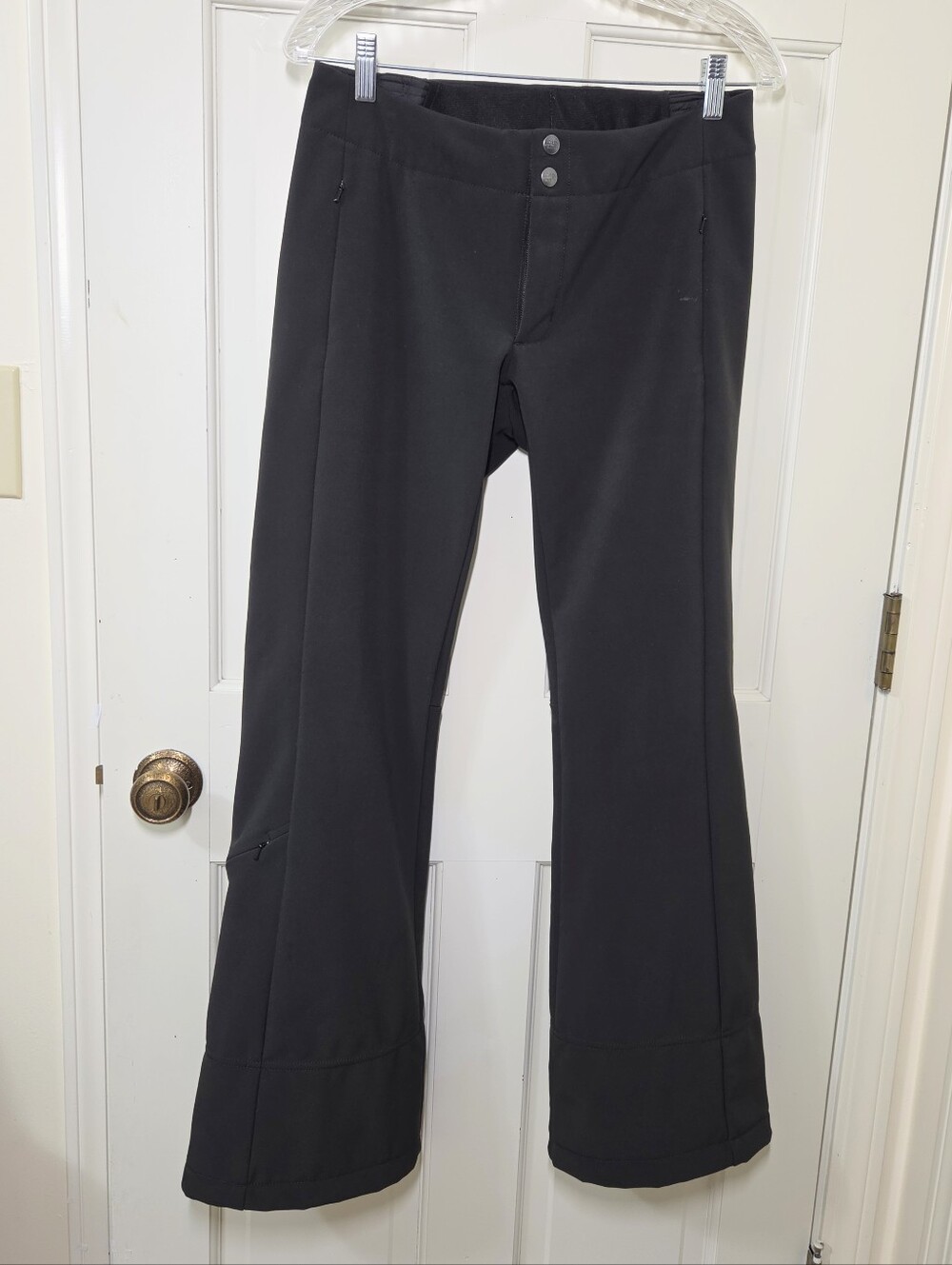 The North Face Black Softshell Slim Flare Ski Pants, Size S - Picture 2 of 11